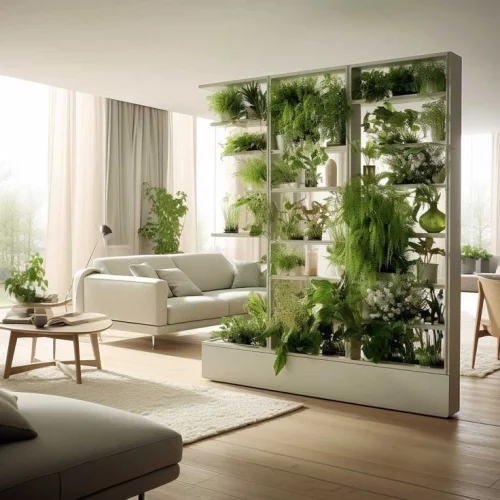 Plants as Living Partitions