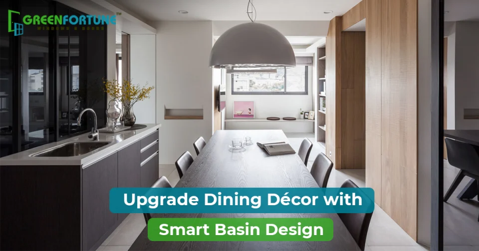 dining room wash basin area design