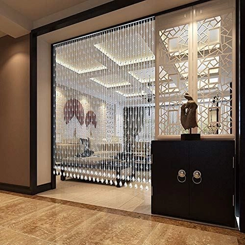 Curtains or Fabric Screens for an Artsy Vibe