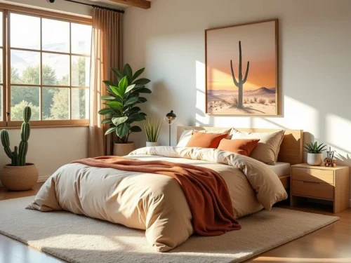 Master bedroom goes in the southwest. 