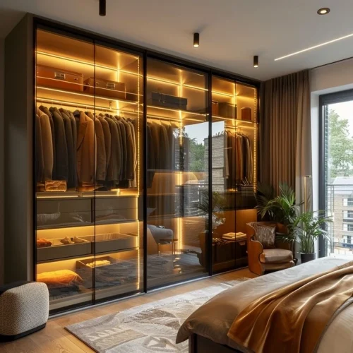Glass Wardrobes and Cabinet Doors