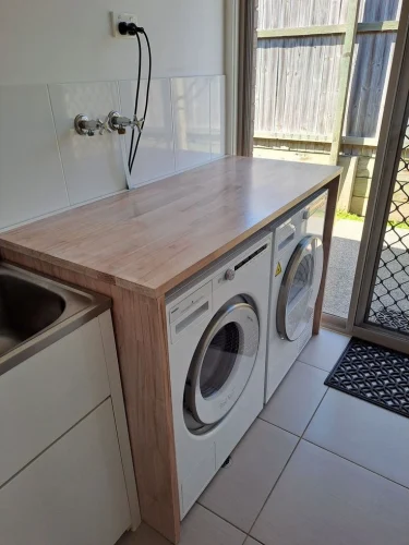 Under-Counter Washing Station (Living Room Adjacent)