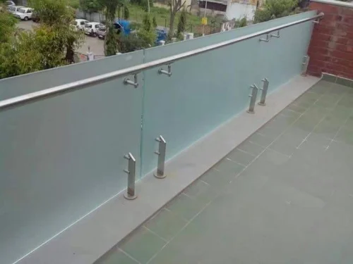 Glass Staircase Railings and Balconies