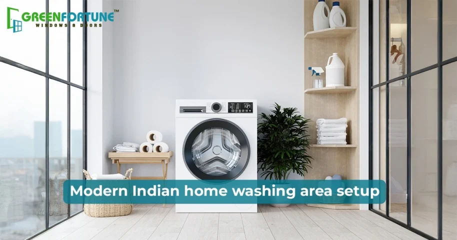 In modern Indian homes, space is precious, and it is essential to maximize every nook and cranny for utility and convenience. The washing area design is no exception. Traditionally located to the back corners of homes, washing areas today are becoming more sophisticated, functional, and stylish, blending seamlessly with the rest of the house