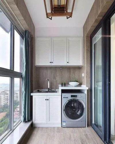 Utility Balcony Washing Area