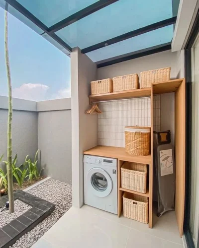 Terrace Washing Area