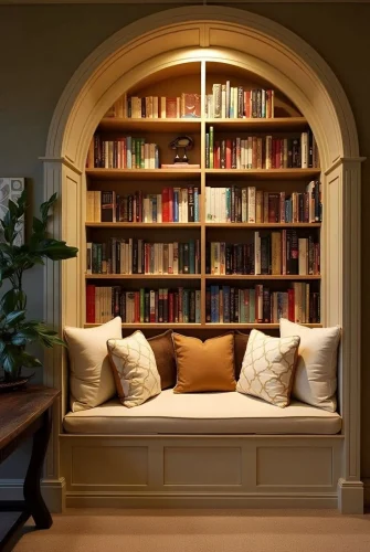 Cosy Reading Nook Wall Niche 