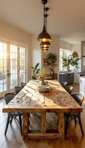 Reclaimed Wood Dining Table
