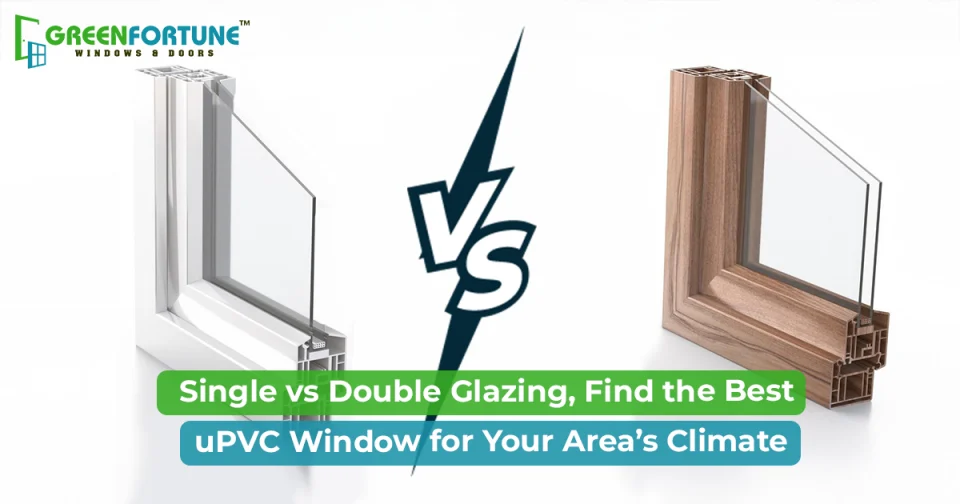 Single Glazing vs Double Glazing in uPVC: What Suits Your Climate?