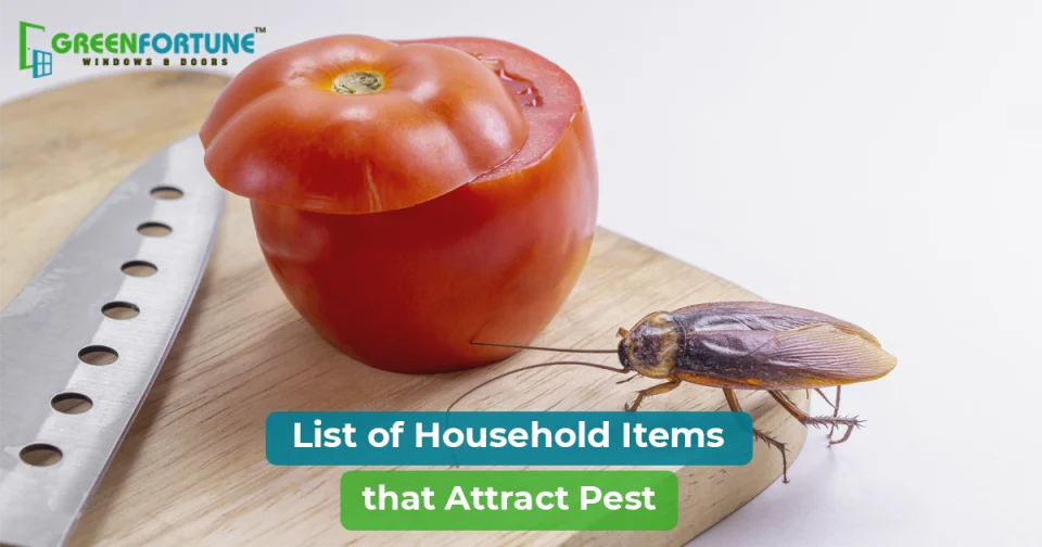 household items that attract pests