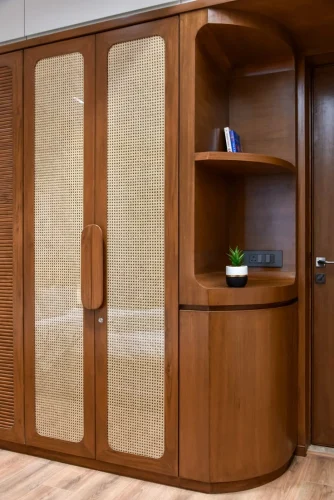 Cane or Rattan Insert Doors