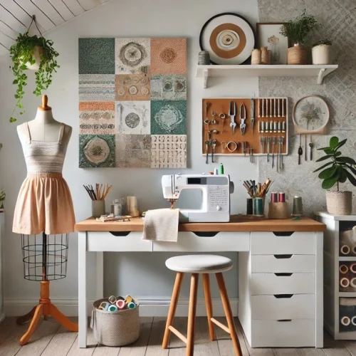 Turn a Wall into a Stylish Business Setup