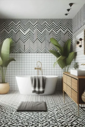 Top Ceramic Bathroom Tile Ideas for Stylish & Low-Maintenance Indian Bathrooms