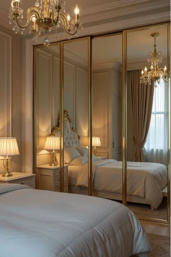Mirrored Doors

