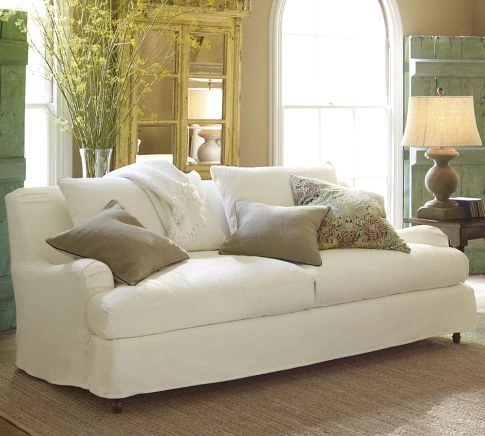 Slipcovered Sofa
