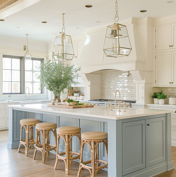 Can I make my kitchen coastal without a full remodel