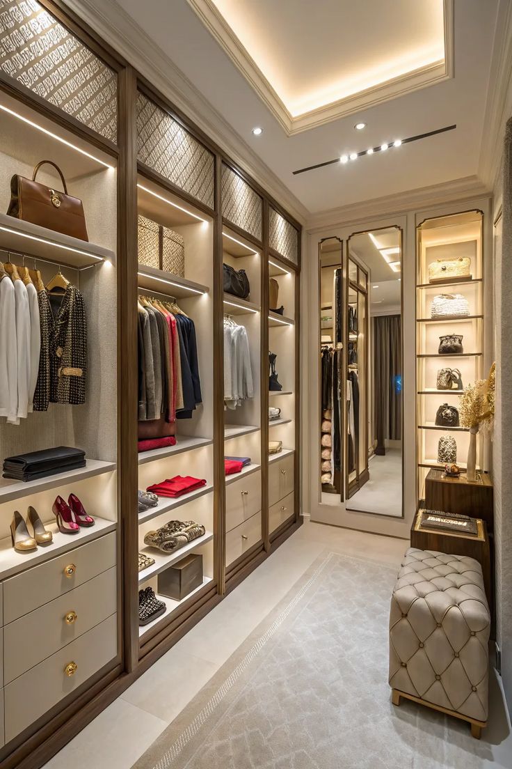 Glass Wardrobe Design Ideas