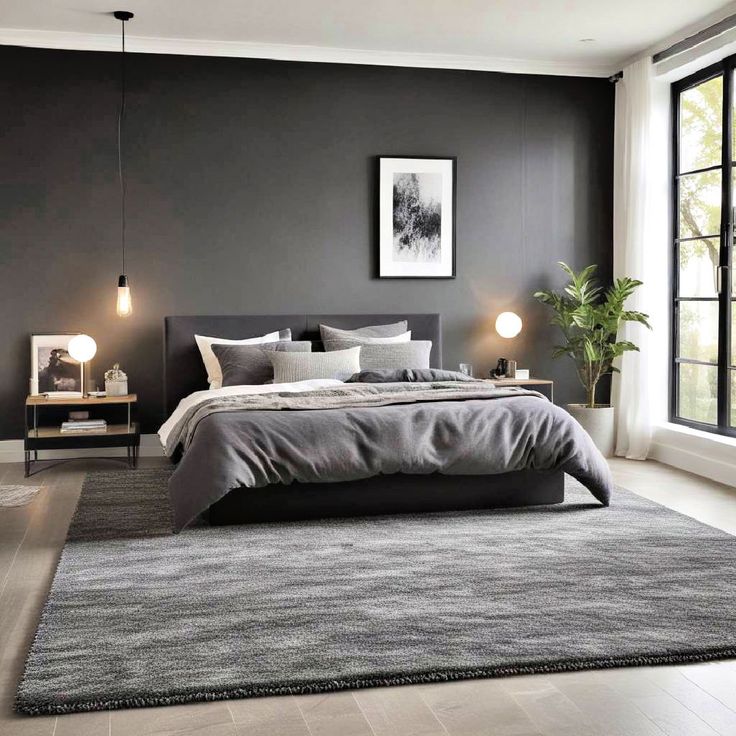 Light Grey and Charcoal