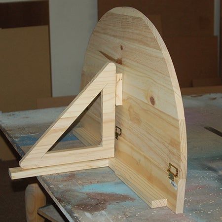 What types of foldable wall desks are there
