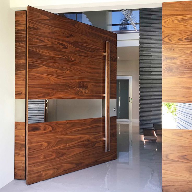 How much space do you need for a pivot door