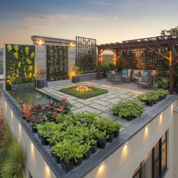 Biophilic Penthouse Design