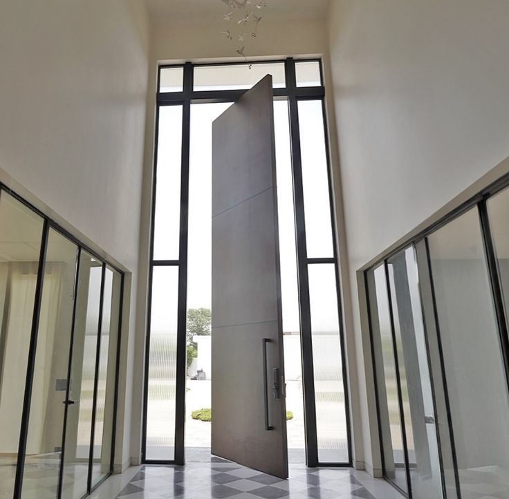What exactly are architectural pivot doors