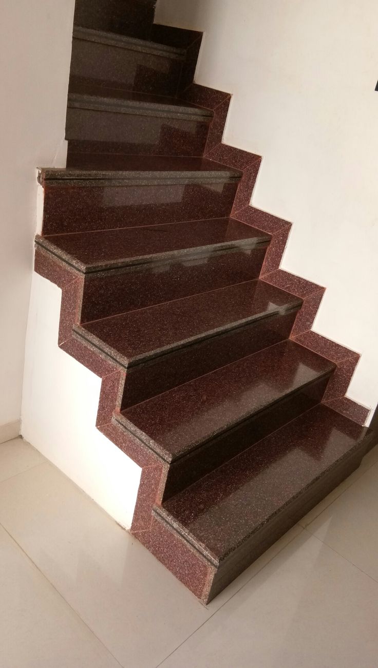 Leather-Finish Brown Granite