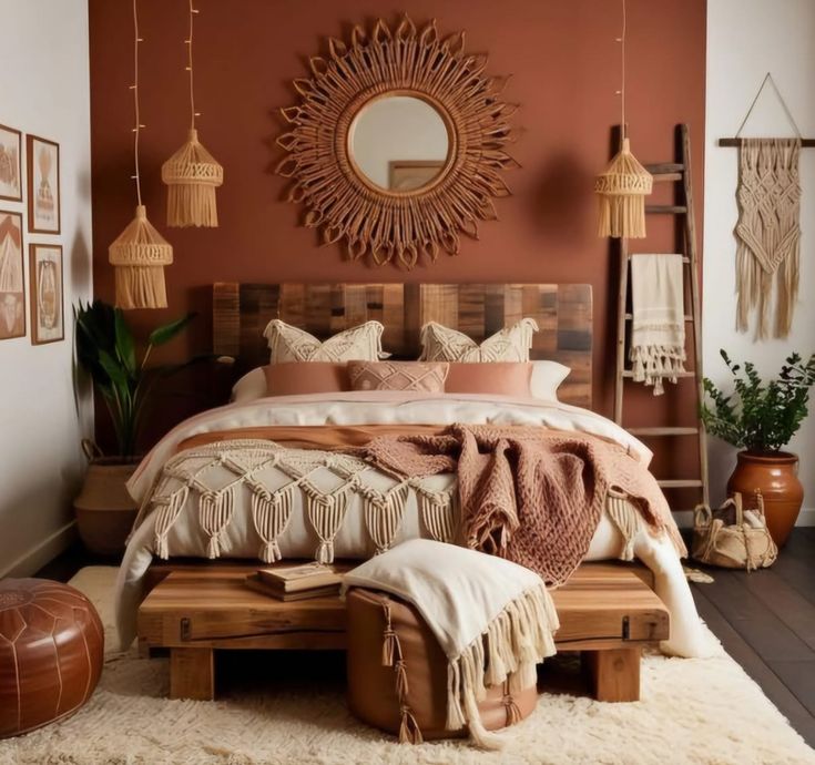 Terracotta and Soft Taupe