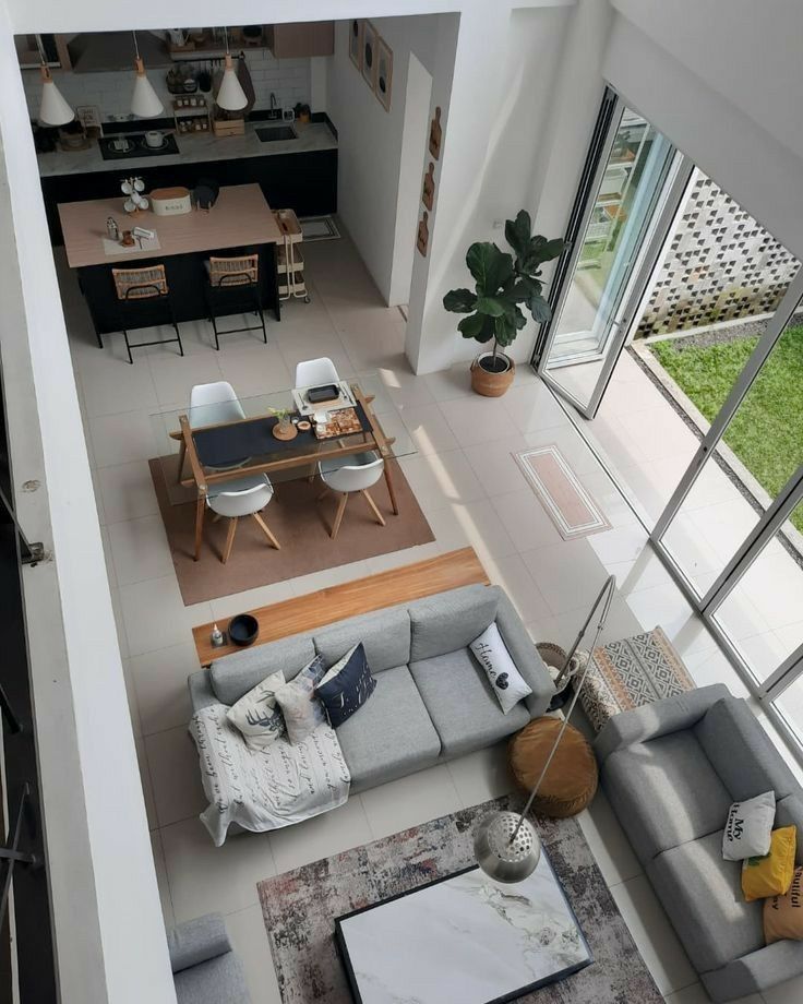 Create a Semi-Open Kitchen + Dining Flow