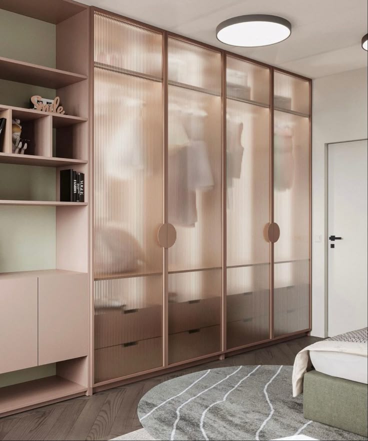 Top 10 Modern Glass Wardrobe Design Ideas For Indian Bedroom