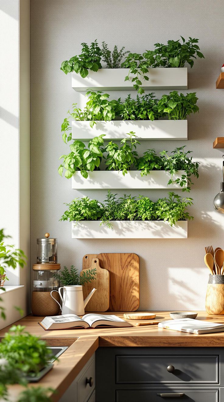 Indoor vertical garden wall ideas