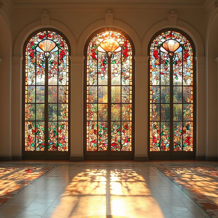 stained glass window designs