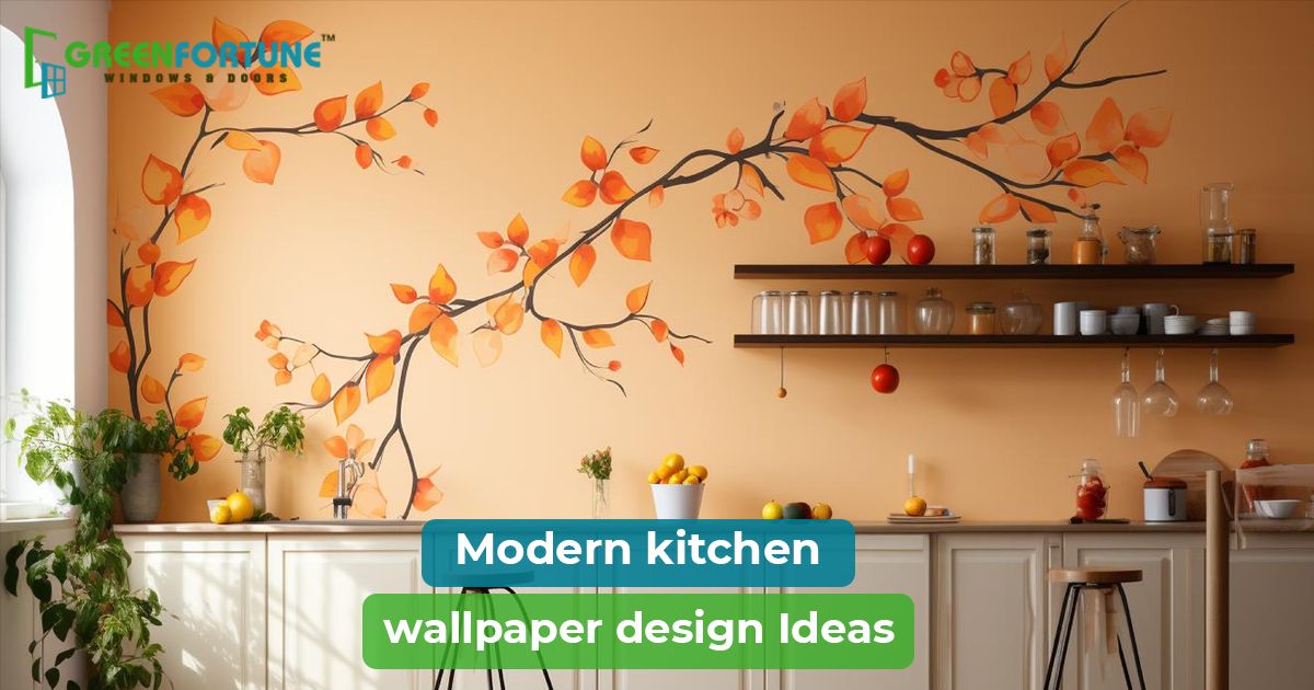 Modern Kitchen Wallpaper Design Ideas for Stylish Homes