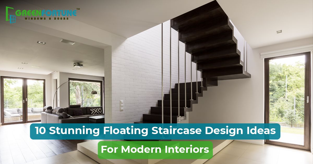 floating staircase designs