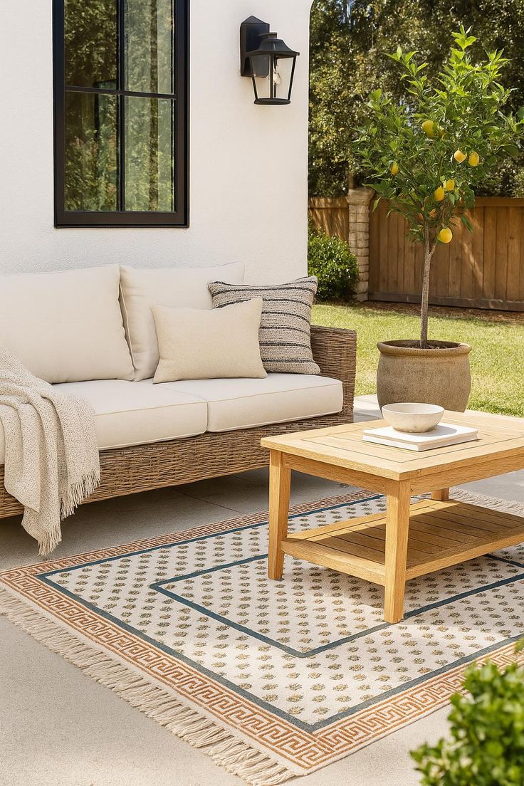 Natural Fiber Rugs for Living Rooms 