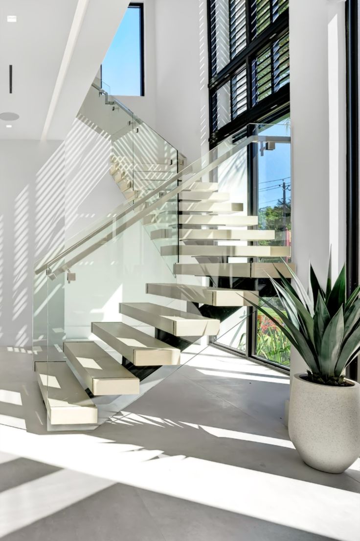 floating staircase designs