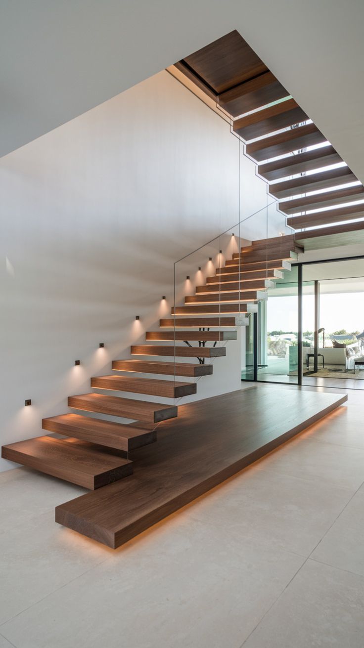 Top 10 Floating Staircase Designs For Modern Home