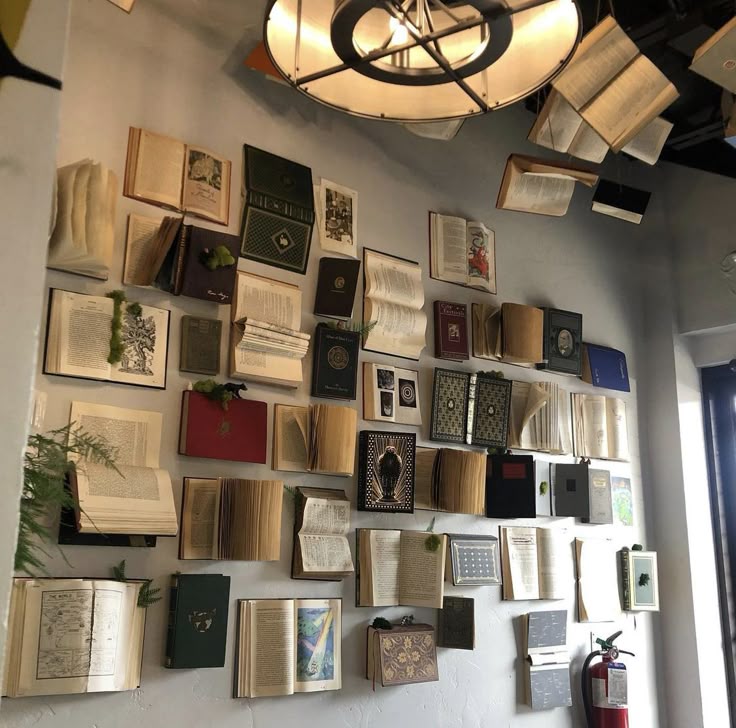 wall Book decoration ideas