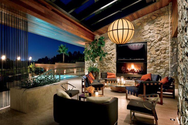 Celebrity homes with modern interiors