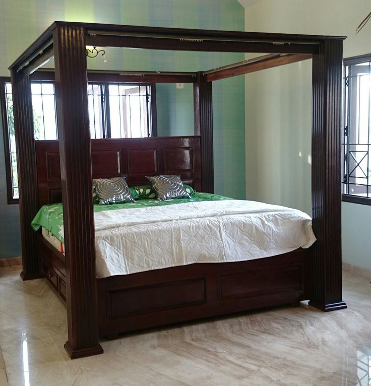Modern four poster beds