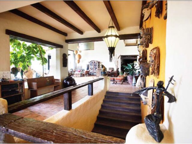 Celebrity homes with modern interiors