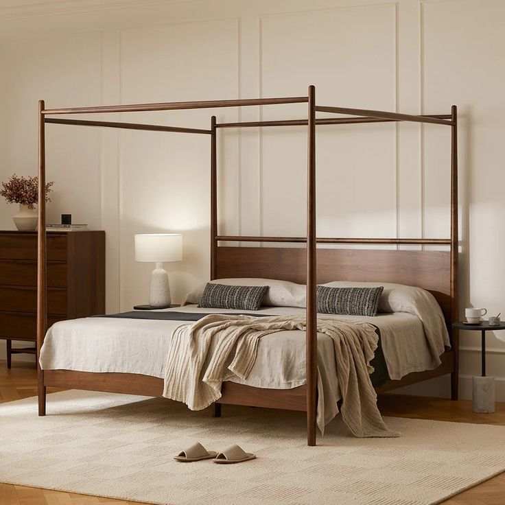 Modern four poster beds