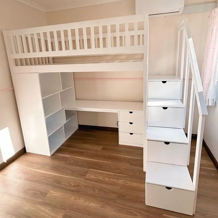 Loft Bed Style with Storage 