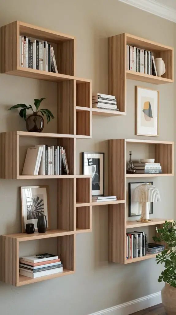 multi-level storage shelves