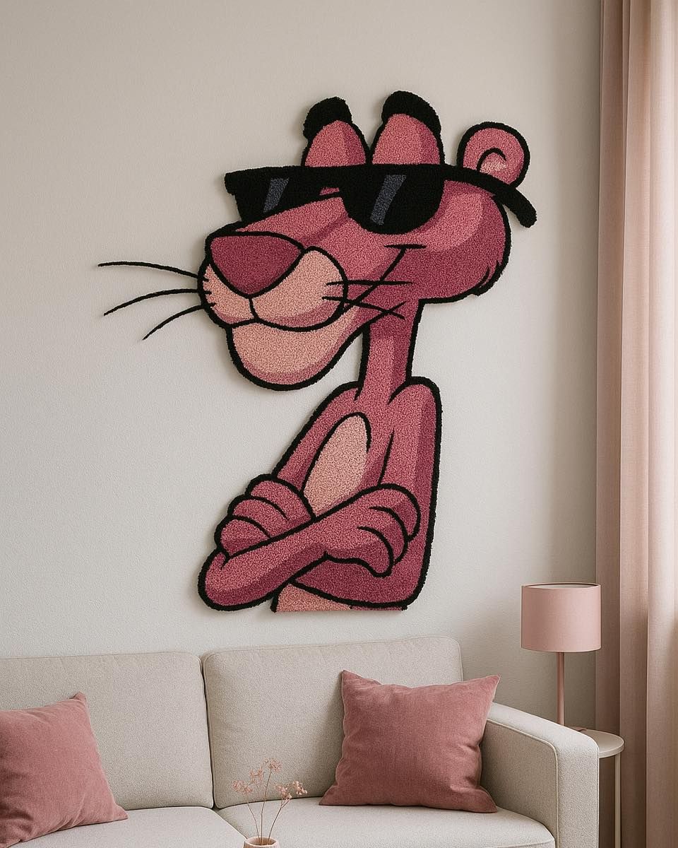 Tufted wall art
