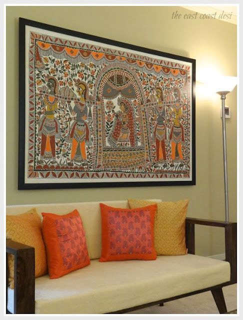 Madhubani wall art decor