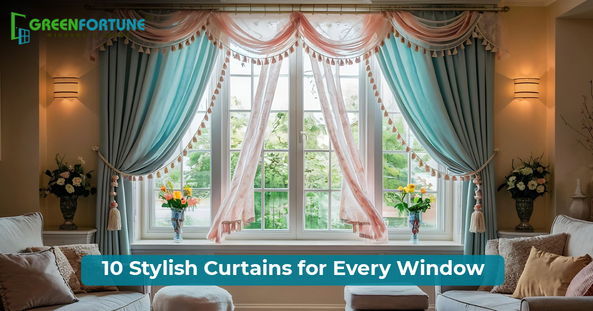 Designer curtains for windows