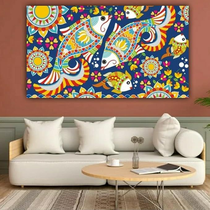 Madhubani wall art decor