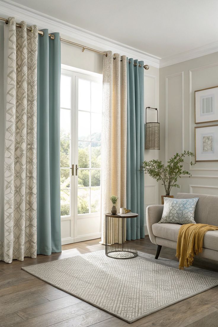Designer curtains for windows
