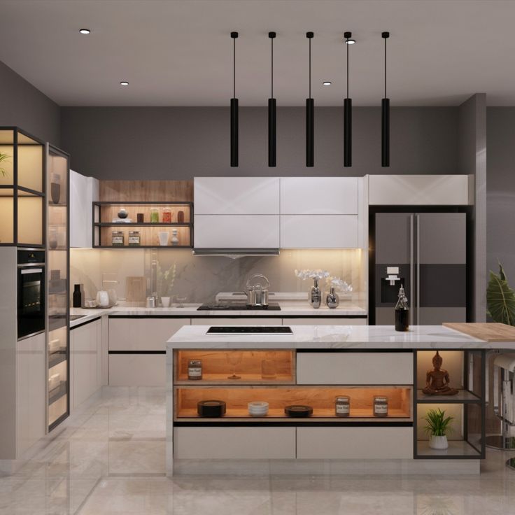Open Kitchen Design Ideas